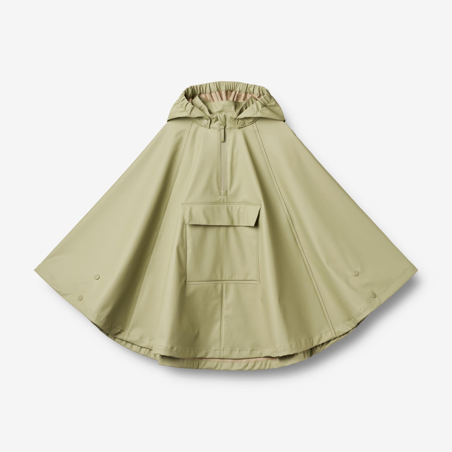 Children's Rain Cape-Green Tea