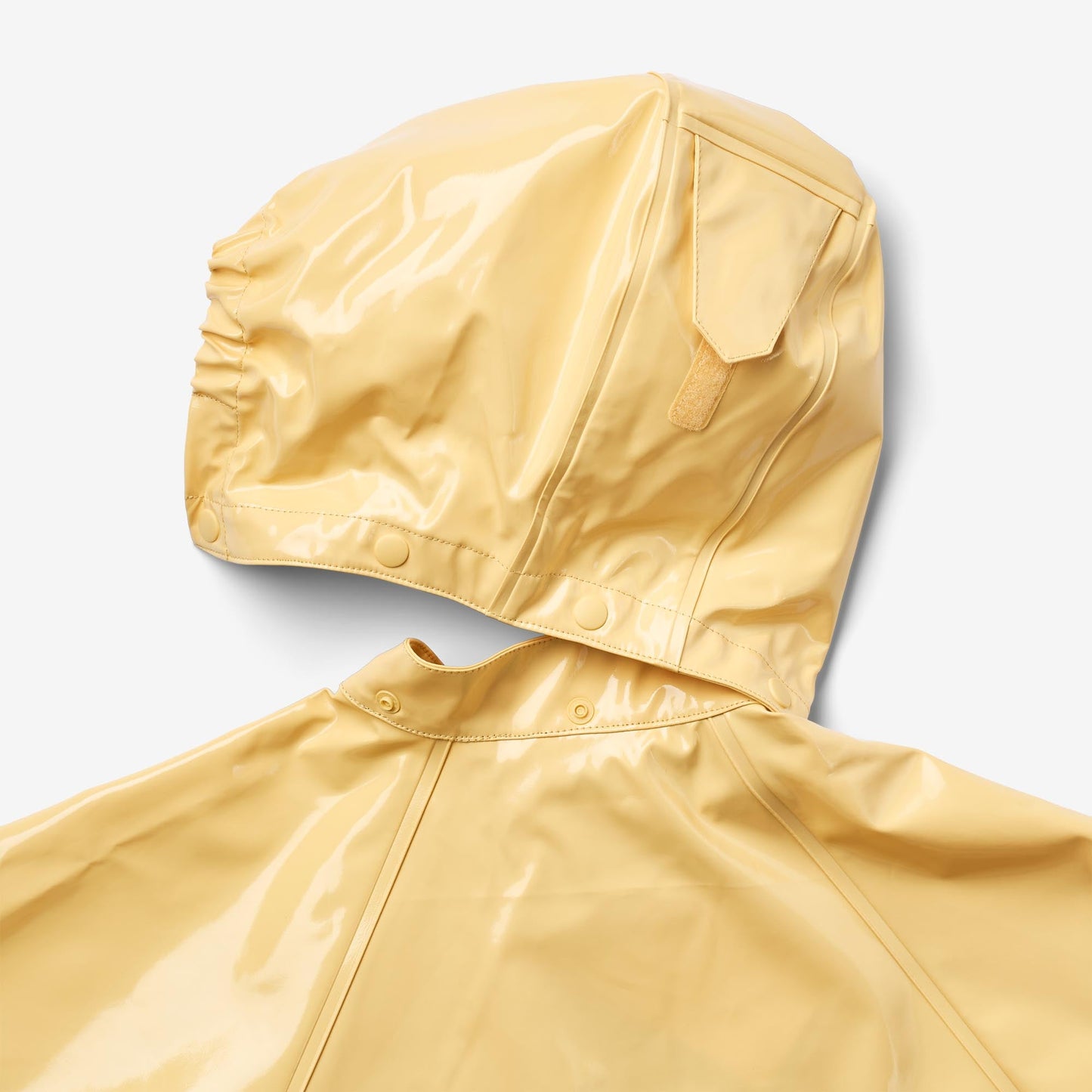 Children's yellow raincoat