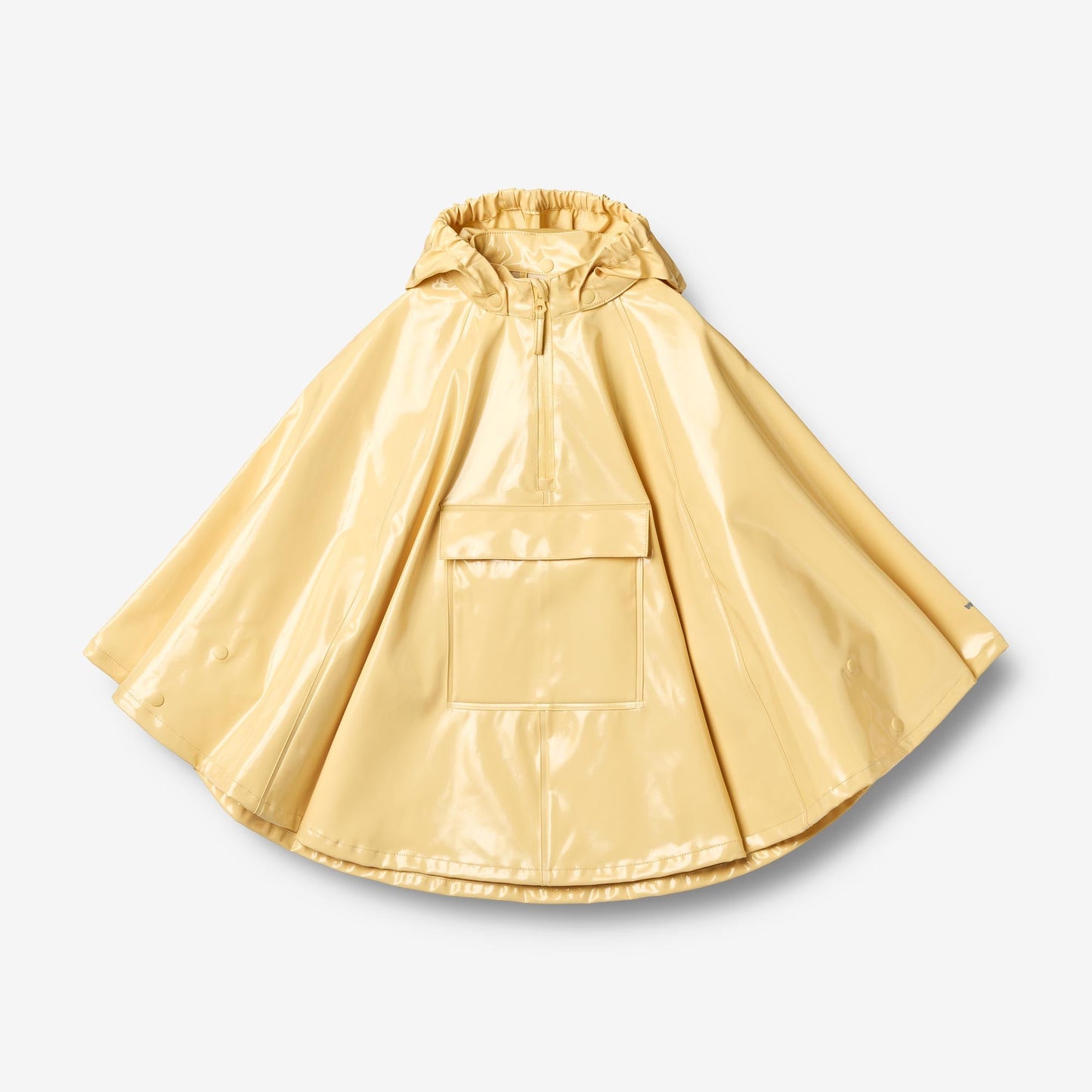 Children's yellow raincoat