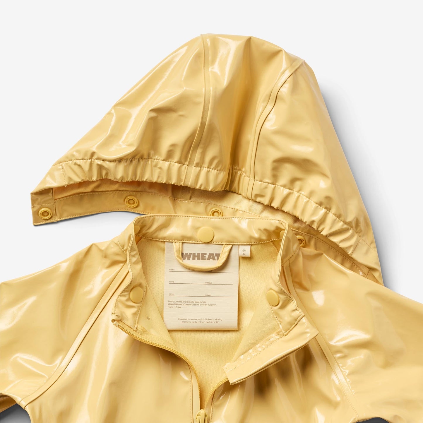 Raincoat Waterproof Jacket - Yellow