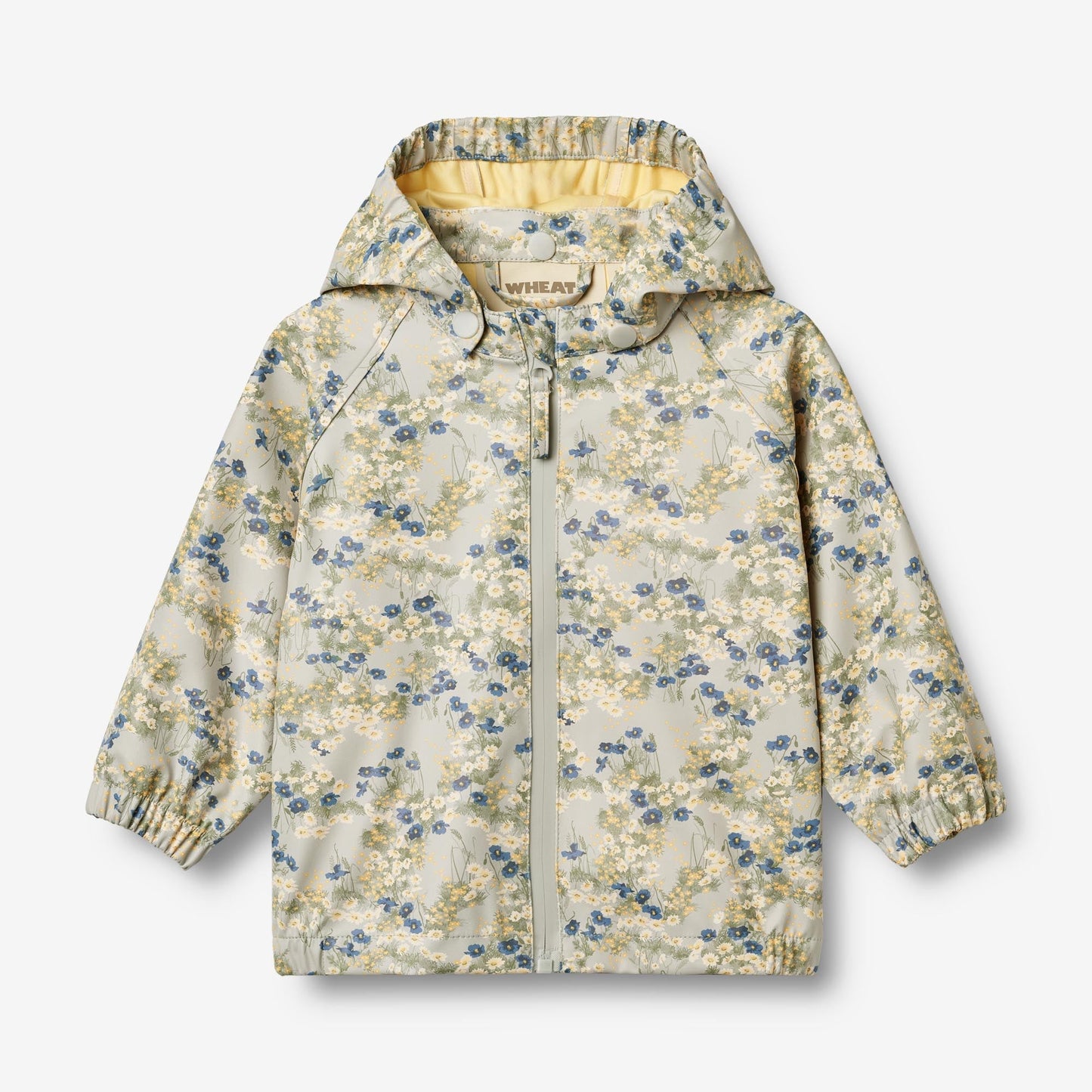 Printed waterproof raincoat