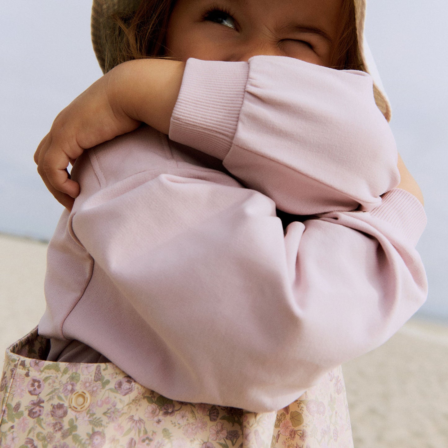 Rainwear Charlo Overall - rose flower field