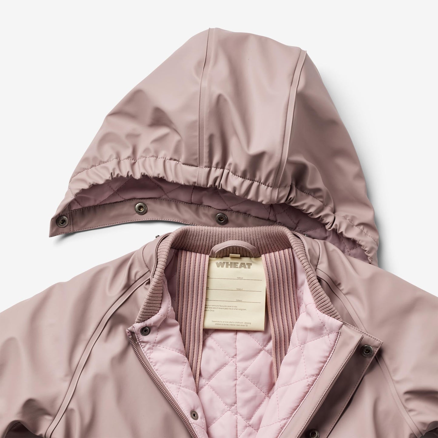 Warm Raincoat - Lilac