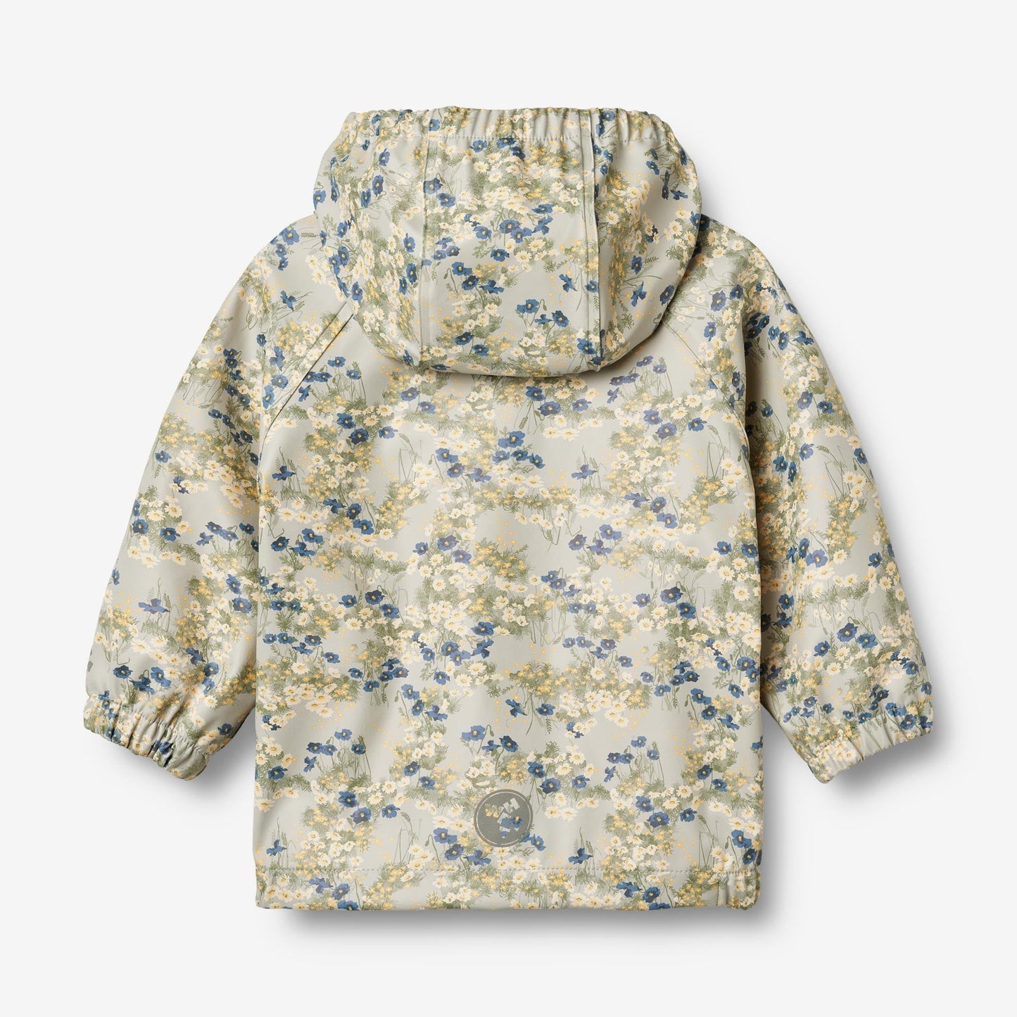 Printed waterproof raincoat