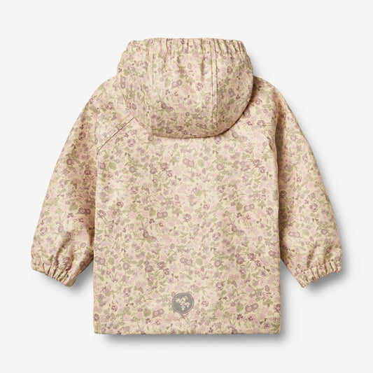 Rainwear Chardy Jacket - rose flower field
